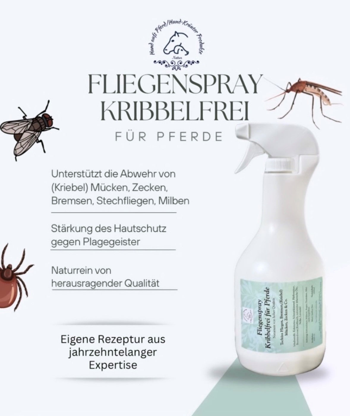 Fliegen spray ohne Chemie