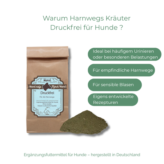 Harnwegs Kräuter für Hunde - Unterstützung der körpereigenen Harnfunktion