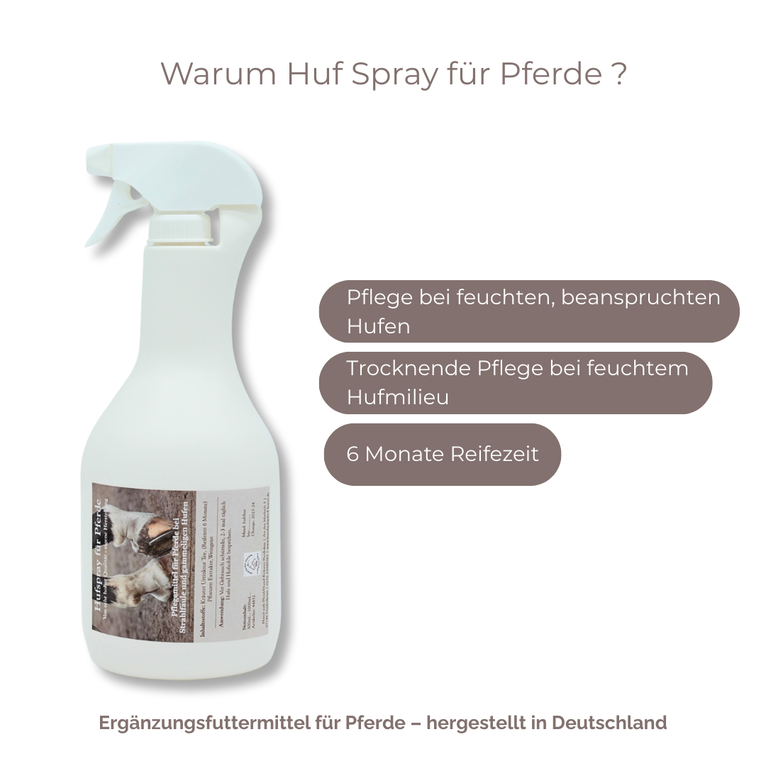 Spray bei weichen schleimigen und gammeligen Hufen