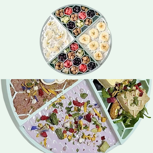 Langsameres Fressen
Die strukturierte Oberfläche regt zum Schlecken an und macht das Fressen abwechslungsreicher.