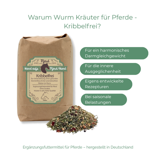 Kräuter für Pferde Parasiten