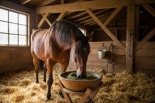 Welche Rolle spielt die Fütterung bei Pferde Kolik