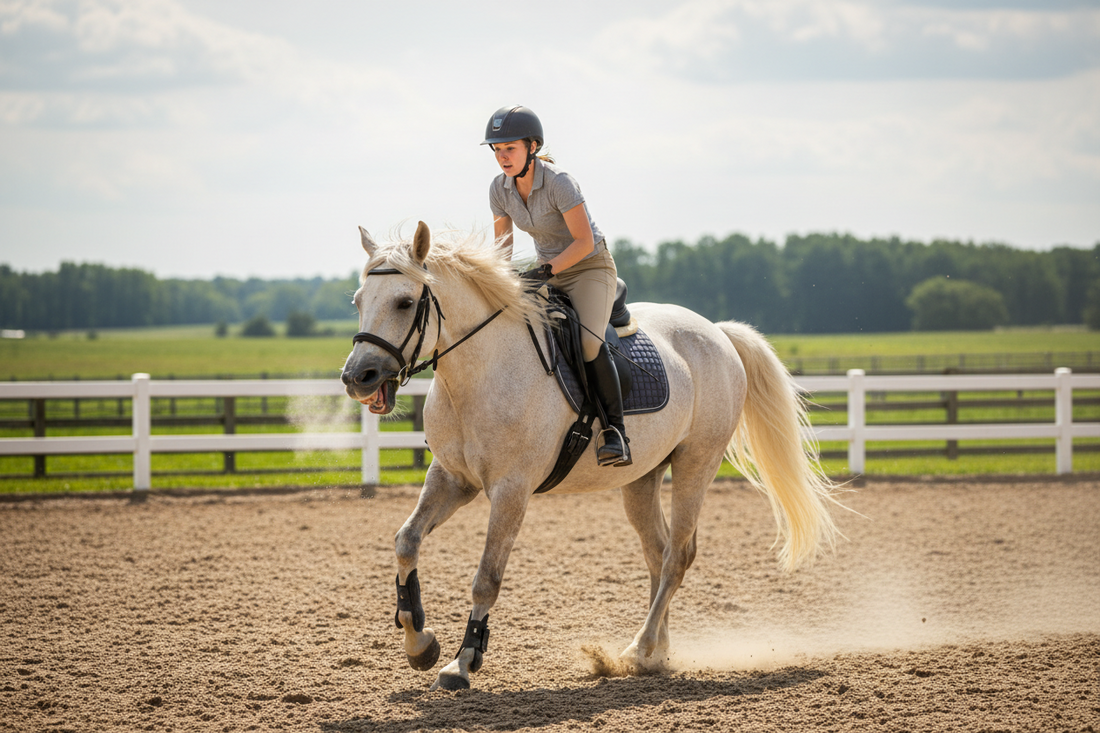 Pferd hustet beim reiten 