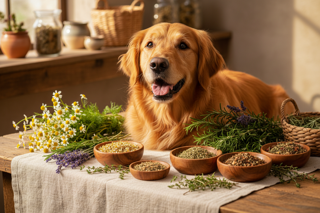 Frische oder getrocknete Kräuter  – was ist besser für Hunde?
