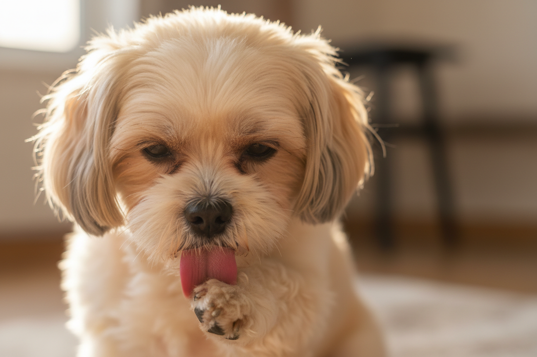 Hund leckt seinen Pfoten wund welche Hausmittel 