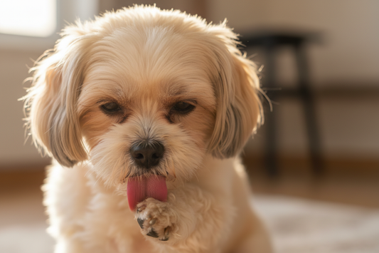 Hund leckt seinen Pfoten wund welche Hausmittel 