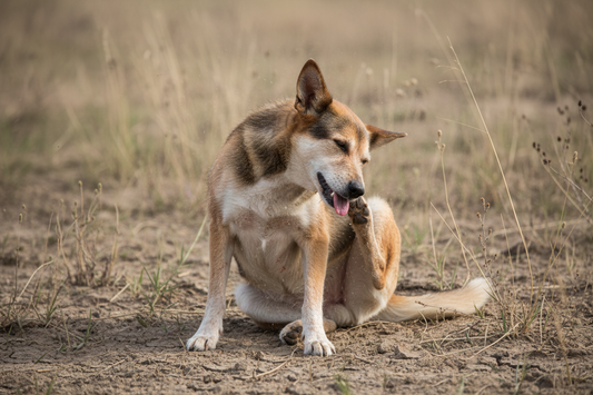 Wenn der Hund sich ständig kratzt