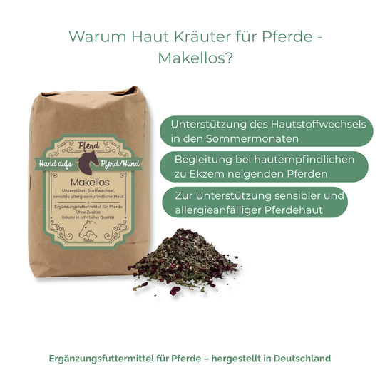 Allergie empfindliche Pferdehaut