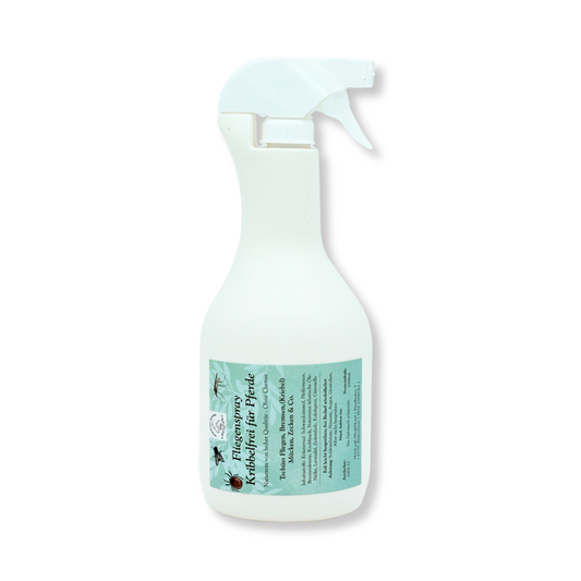 Verpackung von Fliegenspray für Pferde, schützt vor Fliegen, Mücken und anderen Insekten