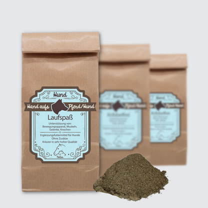 Verpackung Gelenk Kräuter für Hunde - natürliche Unterstützung von Gelenken, Sehnen und Bindegewebe