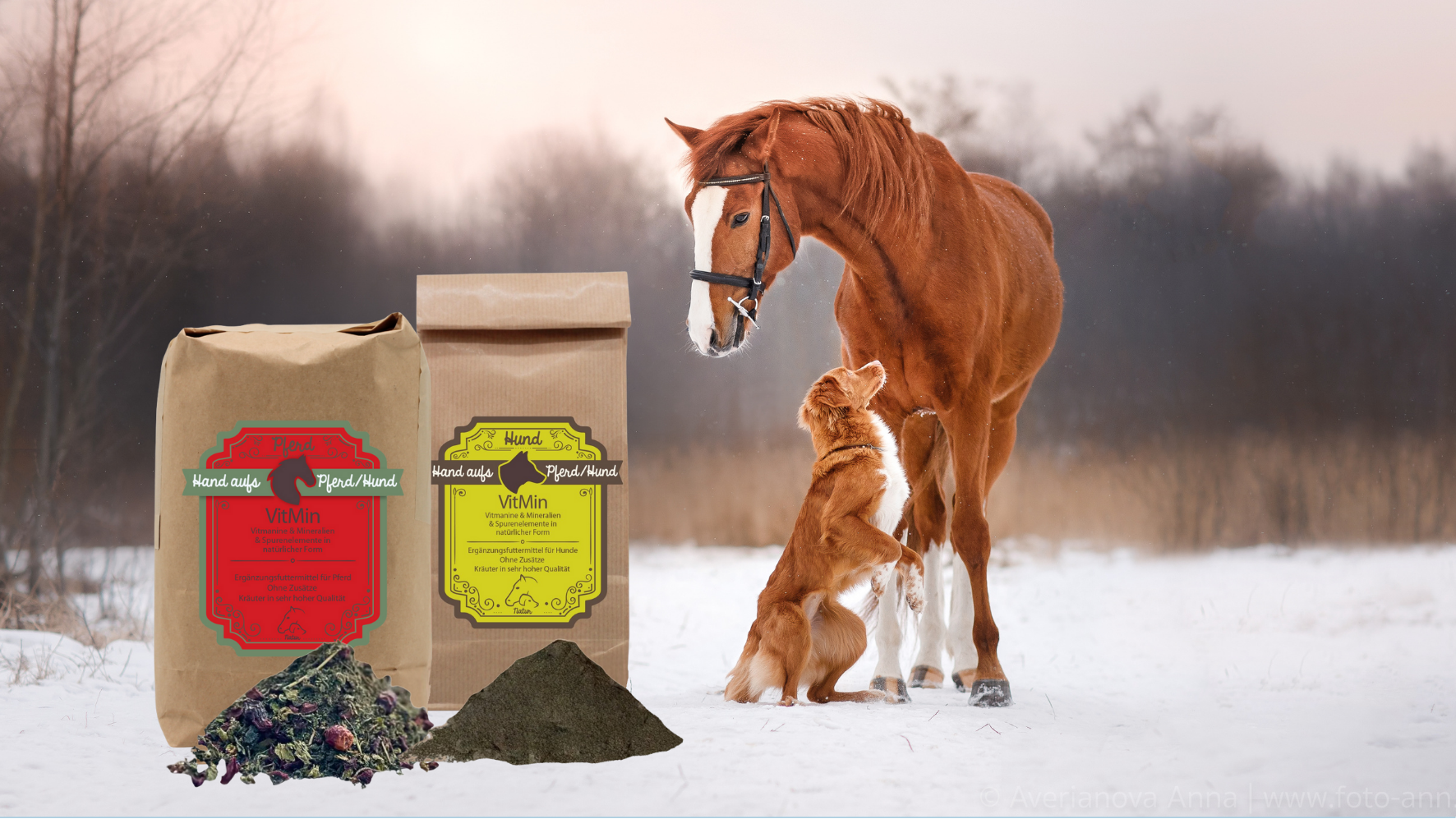 Pferde Kräuter für Weihnachten