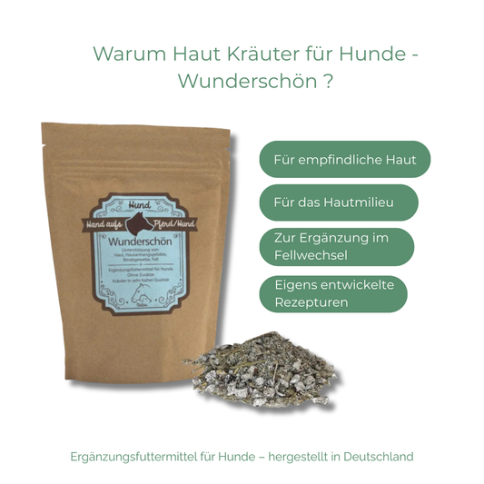 In Phasen des Fellwechsels oder bei jahreszeitlich bedingten Hautbelastungen