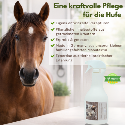 Huf Spray für Pferde