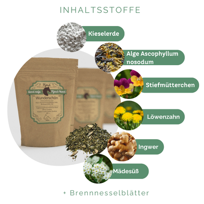 Kräuter stärken Haut und Hautqualität 