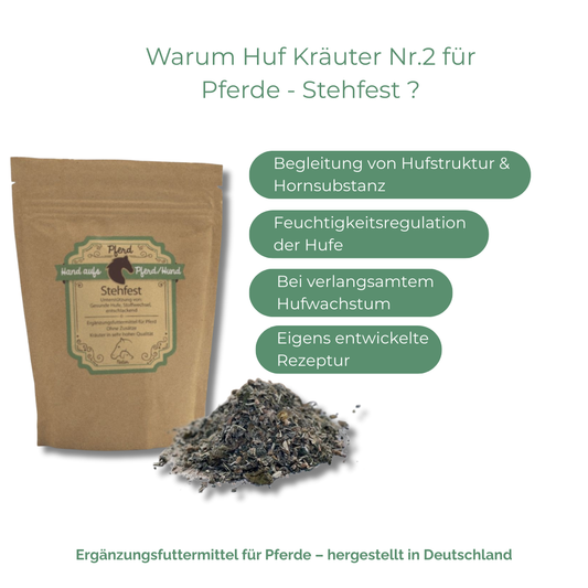 Begleitung von Hufstruktur und Hornsubstanz