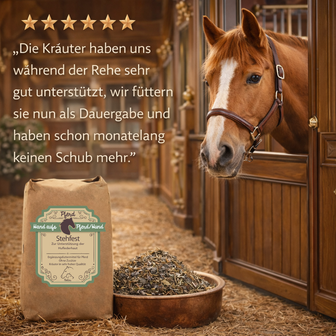 Huflederhaut unterstützen