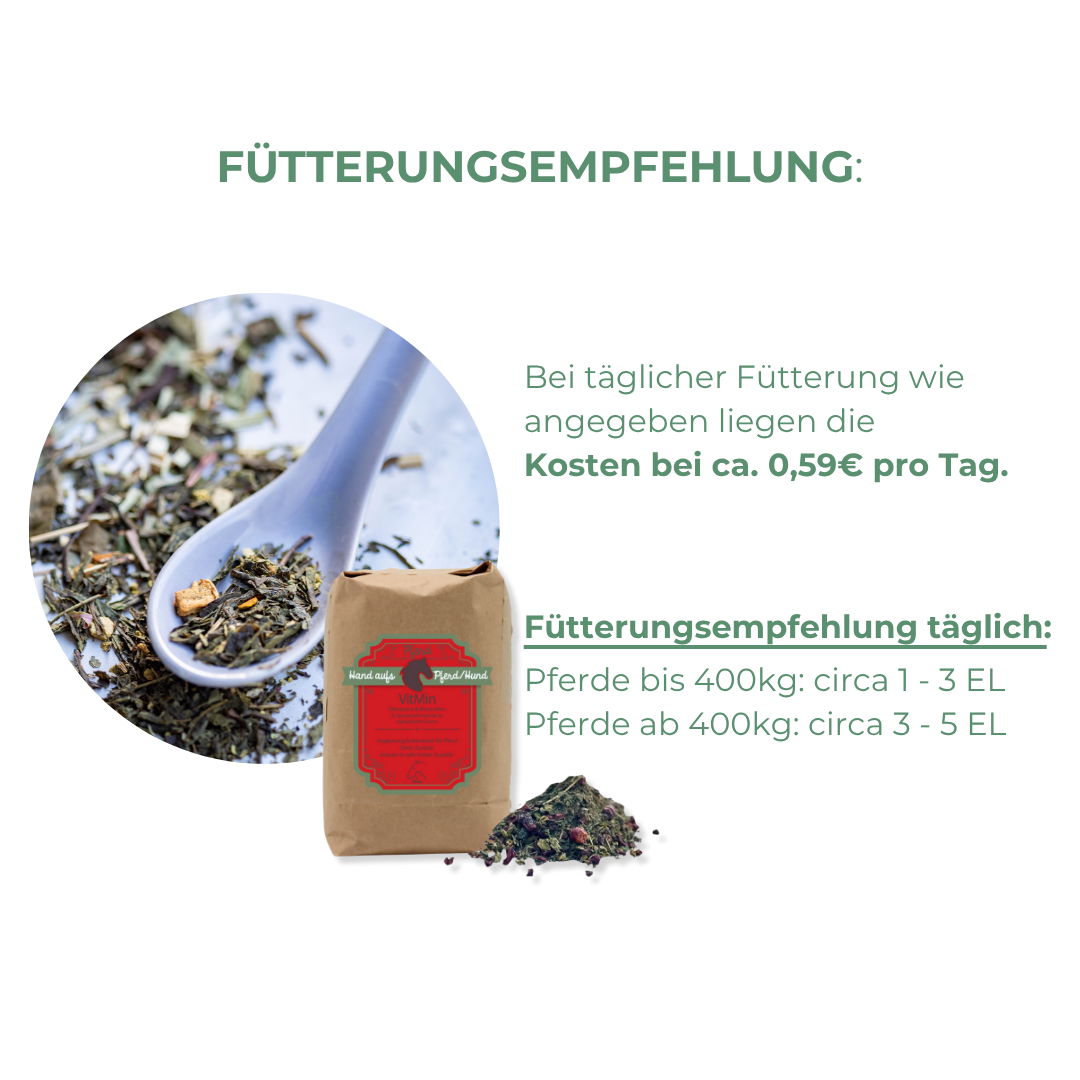 Ausgewogene Kombination aus Mineralstoffen, Spurenelementen und pflanzlichen Inhaltsstoffen
